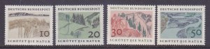 Germany 1000-03 MNH 1969 Nature Protection Set of 4 Very Fine
