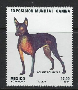 Mexico 1348 MNH 1984 Dogs (fe1355)