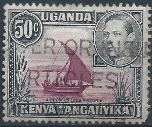 KUT 1938 - 50c George VI - SG136 used