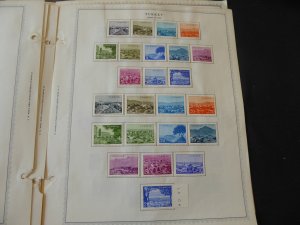 Turkey 1865-1960 Stamp Collection on Album Pages 