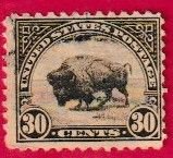 US SCOTT#700 1931 30c AMERICAN BISON - USED