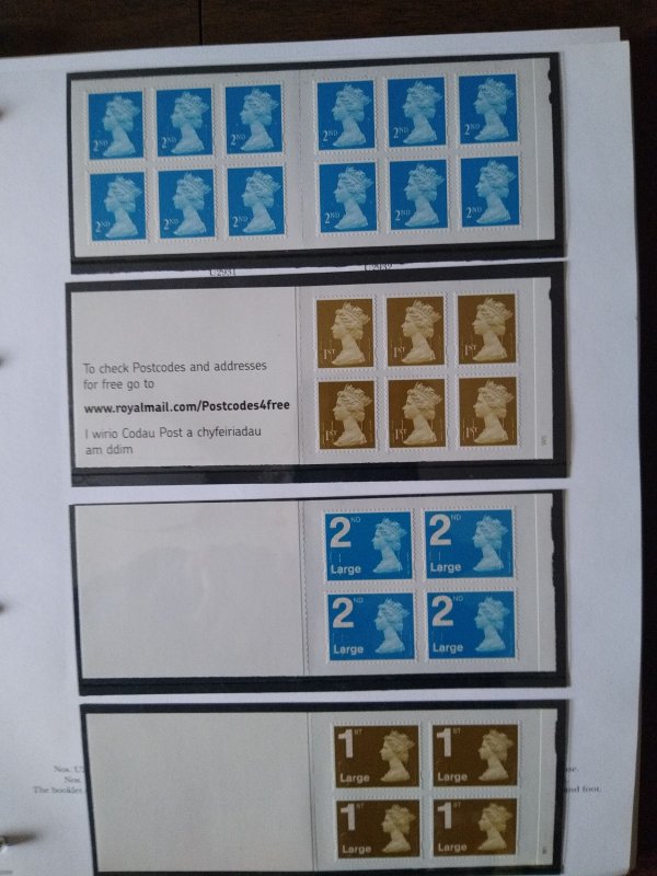 Great Britain 2008-2011 MNH complete in a Gibbons album CV $1445