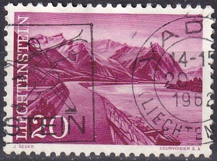 Liechtenstein #338 F-VF Used  (A10620)