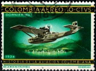 History of Colombian Aviation, Colombia stamp SC#C472 used