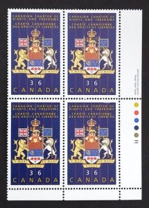 Canada 1133i Plate Block LR VF MNH