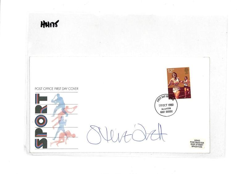 HH175 GB 1980 Sport FDC FDI Signed *Steve Ovett* Cover PTS