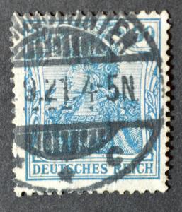 Germany Scott #123, F-VF Used