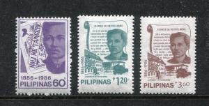 Philippines 1780-1782, MNH, Philippine Revolutionary Movement Centenary 1982