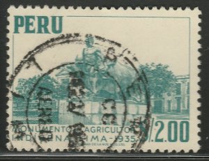 Peru 1952-53 Impr. Thomas De La Rue & Co 2s Used A18P56F458-