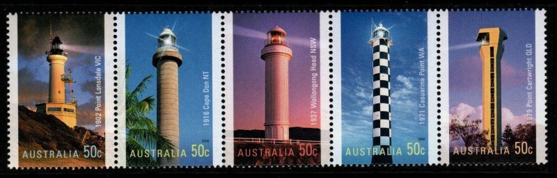 AUSTRALIA SG2628a 2006 LIGHTHOUSES MNH