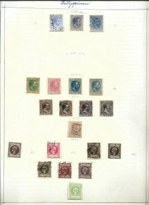 India  /  Ceylon / Philippines   old big  lot   used