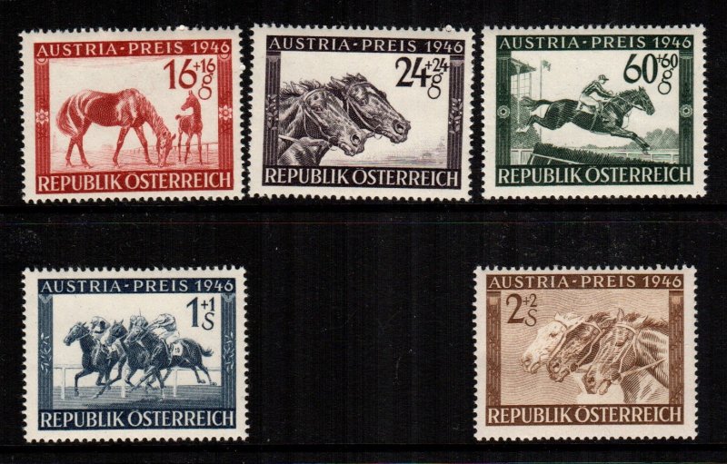 Austria B179 - B183  MNH  $12.00