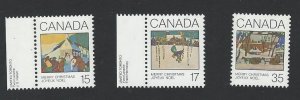 Canada mnh  SC 870 - 872