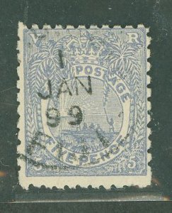 Fiji #58v Used Single