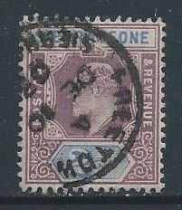 Sierra Leone #68 Used 2 1/2p King Edward VII Wmk. 2