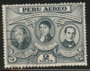 Peru  Scott C113 Used CTO similar cancels 1951