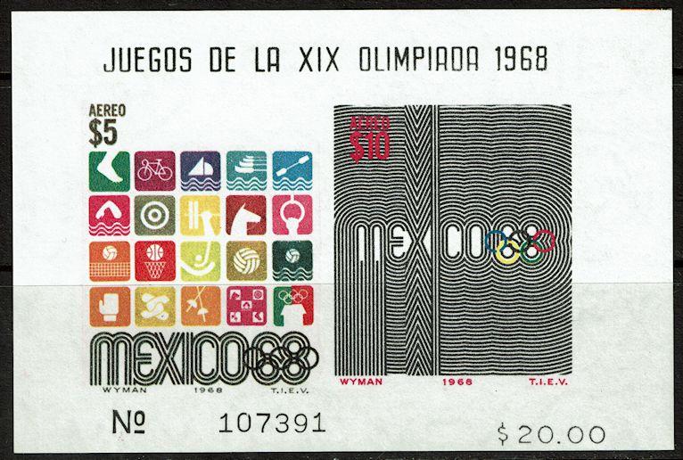 Mexico C344a MNH - Olympics (1968)