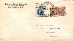 US General Stamp co,New York,NY 1960 Cover