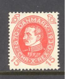 Denmark 214 mint hinged (DT)