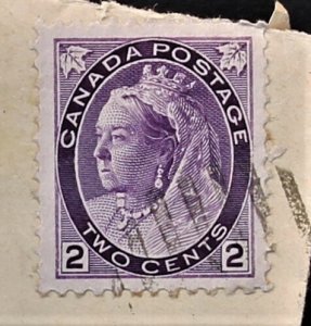 Canada #76 ERROR 1899 XF/Superb Excellent Centering Dot Above Left Eye