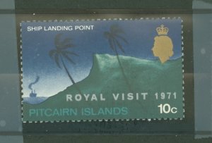 Pitcairn Islands #118 Unused Single