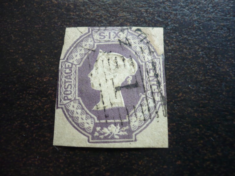 Stamps - Great Britain - Scott# 7a - Used Single Stamp