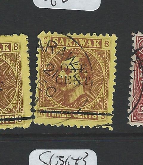 SARAWAK (P0703B)  1C/3C  SG27  VFU