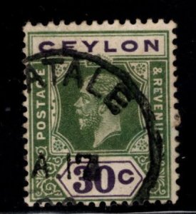 CEYLON Scott 239 Used  Die 1, wmk 4