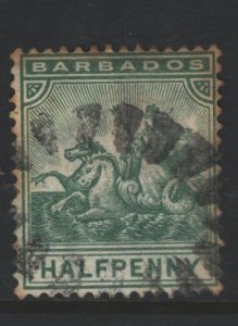 Barbados Sc#71 Used