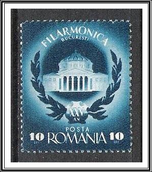 Romania #600 Philharmonic Society MH
