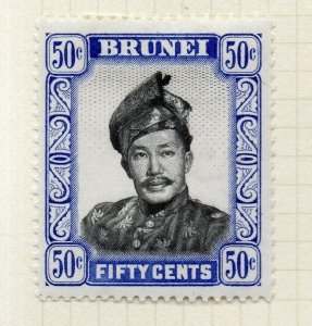 Brunei 1952 Early Issue Fine Mint Hinged 50c. NW-183484