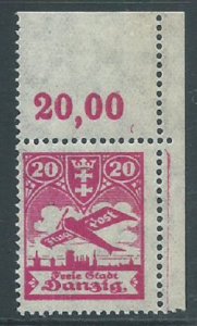 Danzig, Sc #C27 20pf MH