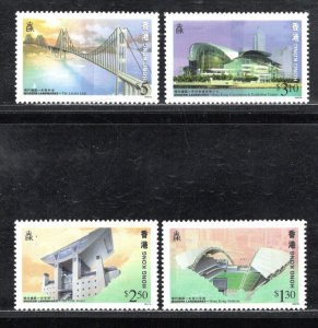 HONG KONG SC# 788-791 VF/MNH