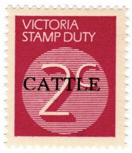 (I.B) Australia - Victoria Revenue : Cattle Duty 2c