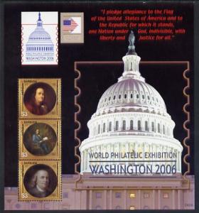 Antigua 2006 Washington International Stamp Exhibition pe...