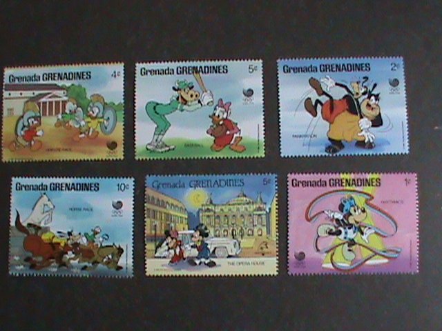 ​DISNEY-GRENADA STAMP-DISNEY CARTOONS -STAMP MNH SET VERY FINE