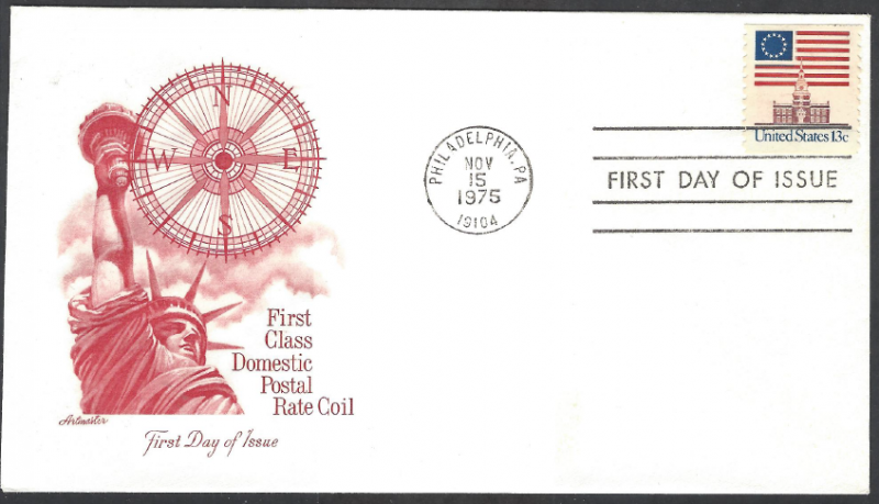 United States FDC Scott # 1625