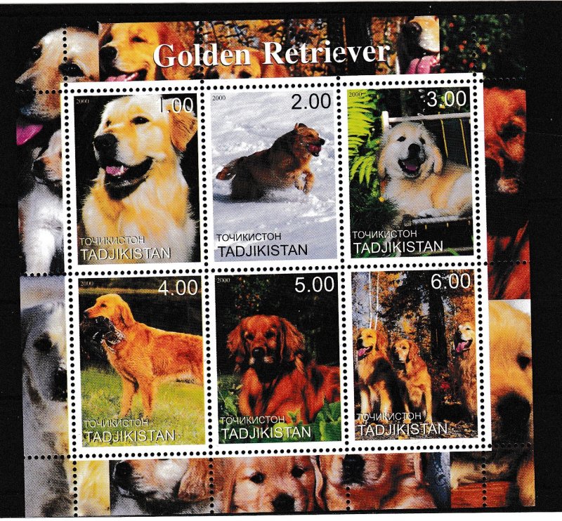 Russia - Local - Tadjikistan - DOGS - S.S. - MNH