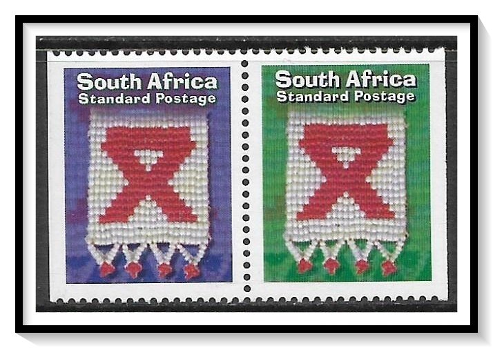 South Africa #1107-1108 Aids Awareness Booklet Pair MNH