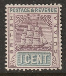 British Guiana 1889 Sc 130 MH*