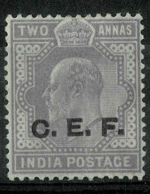  India Abroad CEF EDVII 1911 SGC 14 2AS