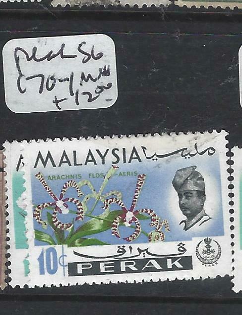 MALAYA PERAK   (P0906B)  ORCHIDS HARRISON SG 170-1   MNH