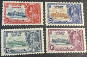 FALKLAND ISLANDS # 77-80-MINT/HINGED--COMPLETE SET-1935