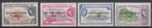 British Honduras - 1961 QEII Sc# 159/162 - MNH (7760)