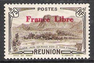 Reunion #201 Libre Overprint MH