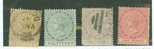 Dominica #16-19 Unused
