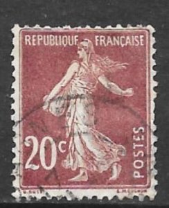 France 166: 20c Sower, used, F