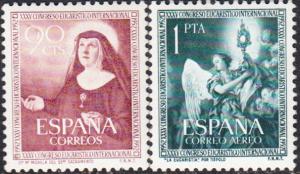 Spain #792,C137 MNH