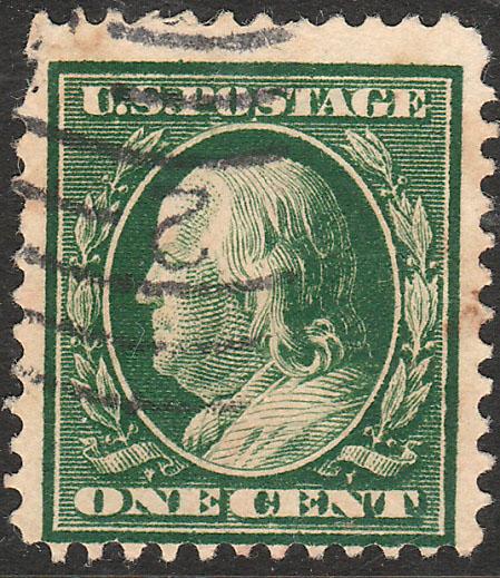 U.S. 331, 1ct FRANKLIN, USED,  F. (42)