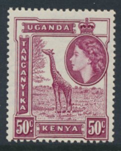 Kenya Tanganyika Uganda KUT  SG 173a  SC # 110 * MLH  see scans and details 